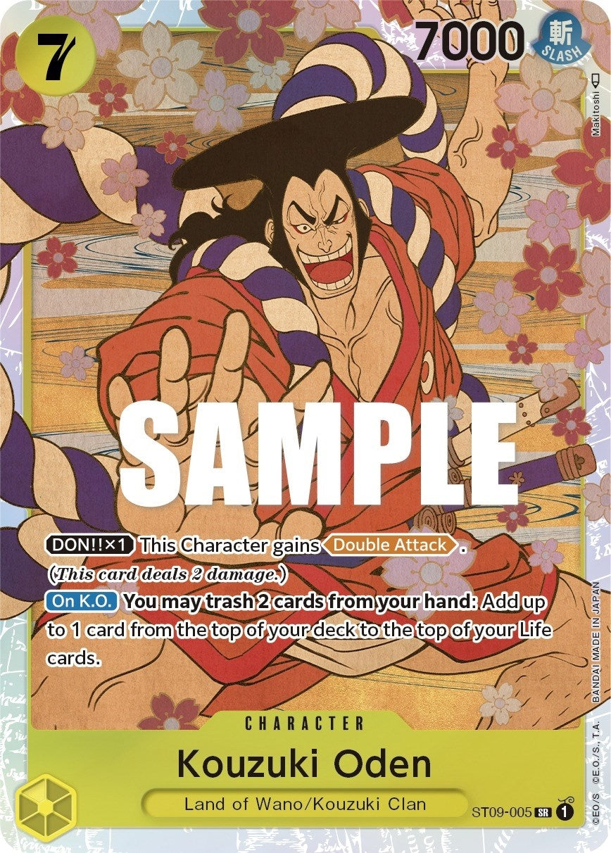 Kouzuki Oden (9005) (ST-09) - One Piece Card Game Single