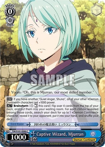 Captive Wizard Mjurran (101090) - Weiss Schwarz Single