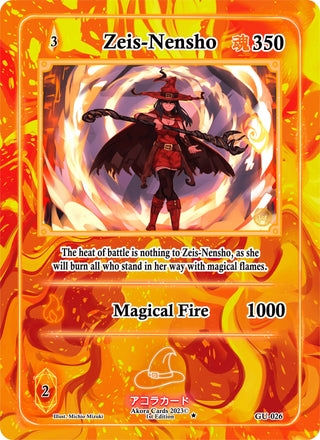 Zeis-Nensho (26) (GU1E) - Akora TCG Single
