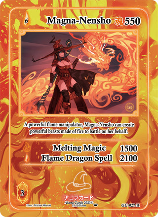 Magna-Nensho (Holo) (27) (GU1E) - Akora TCG Single