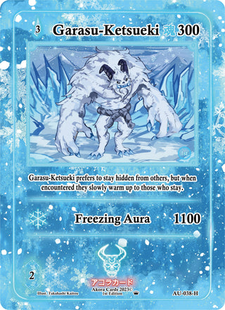 Garasu-Ketsueki (Holo) (38) (AU1E) - Akora TCG Single