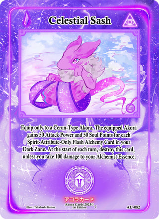 Celestial Sash (82) (AU1E) - Akora TCG Single