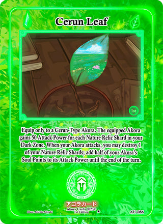 Cerun Leaf (86) (AU1E) - Akora TCG Single