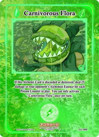 Carnivorous Flora (90) (AU1E) - Akora TCG Single