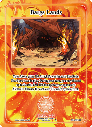 Bargs Lands (Holo) (95) (AU1E) - Akora TCG Single