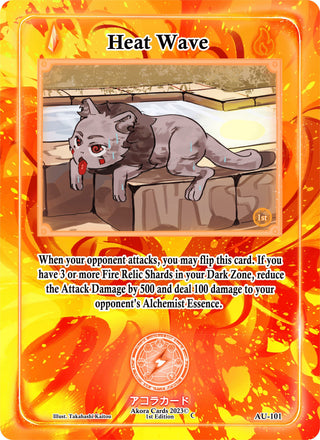 Heat Wave (101) (AU1E) - Akora TCG Single