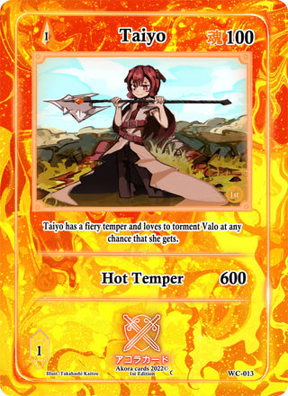 Taiyo (13) (WC1E) - Akora TCG Single