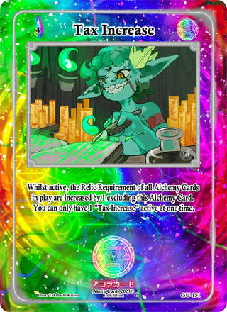 Tax Increase (151) (GU1E) - Akora TCG Single