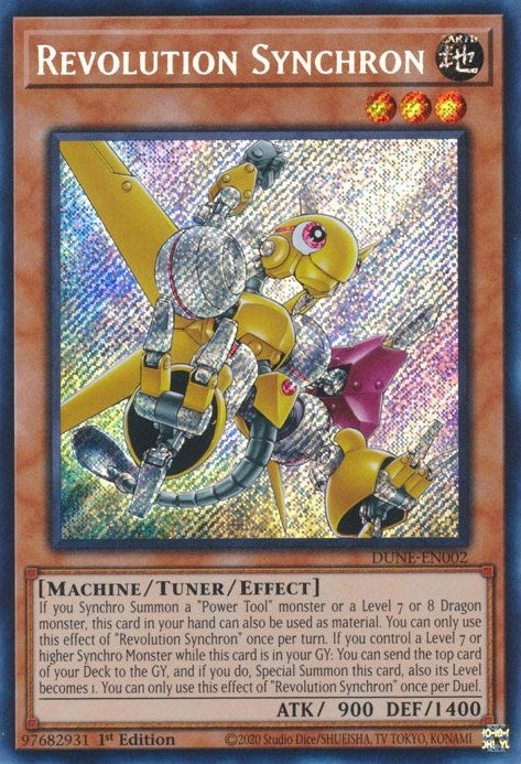 Revolution Synchron (2) (DUNE) - YuGiOh Single
