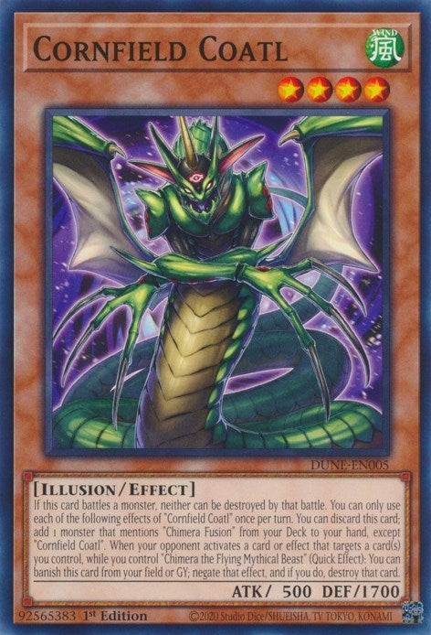 Cornfield Coatl (5) (DUNE) - YuGiOh Single