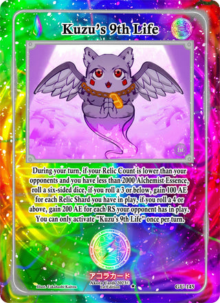 Kuzu’s 9th Life (145) (GU1E) - Akora TCG Single