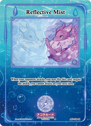 Reflective Mist (Holo) (109) (AU1E) - Akora TCG Single