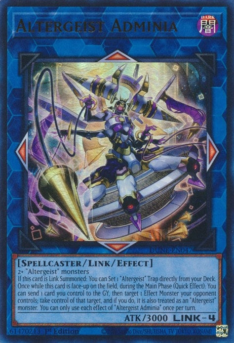 Altergeist Adminia (47) (DUNE) - YuGiOh Single