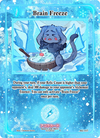 Brain Freeze (117) (AU1E) - Akora TCG Single