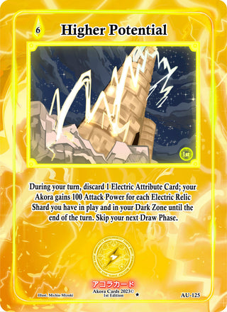 Higher Potential (125) (AU1E) - Akora TCG Single