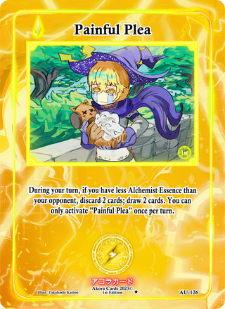 Painful Plea (126) (AU1E) - Akora TCG Single