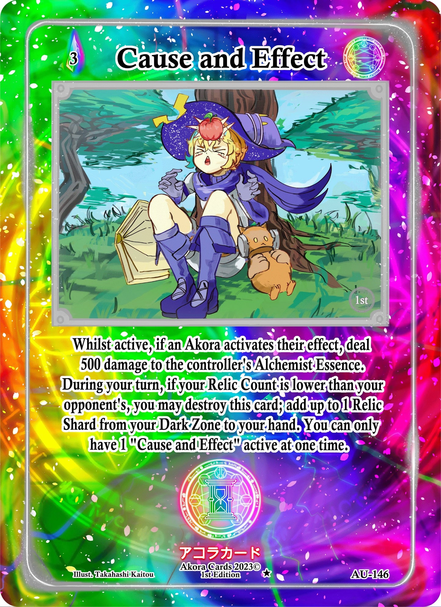 Cause and Effect (146) (AU1E) - Akora TCG Single