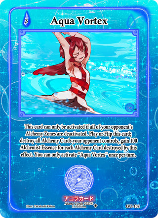 Aqua Vortex (108) (GU1E) - Akora TCG Single