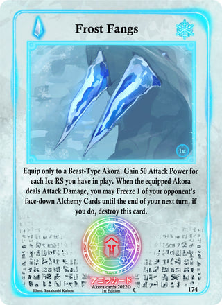 Frost Fangs (174) (SW1E) - Akora TCG Single