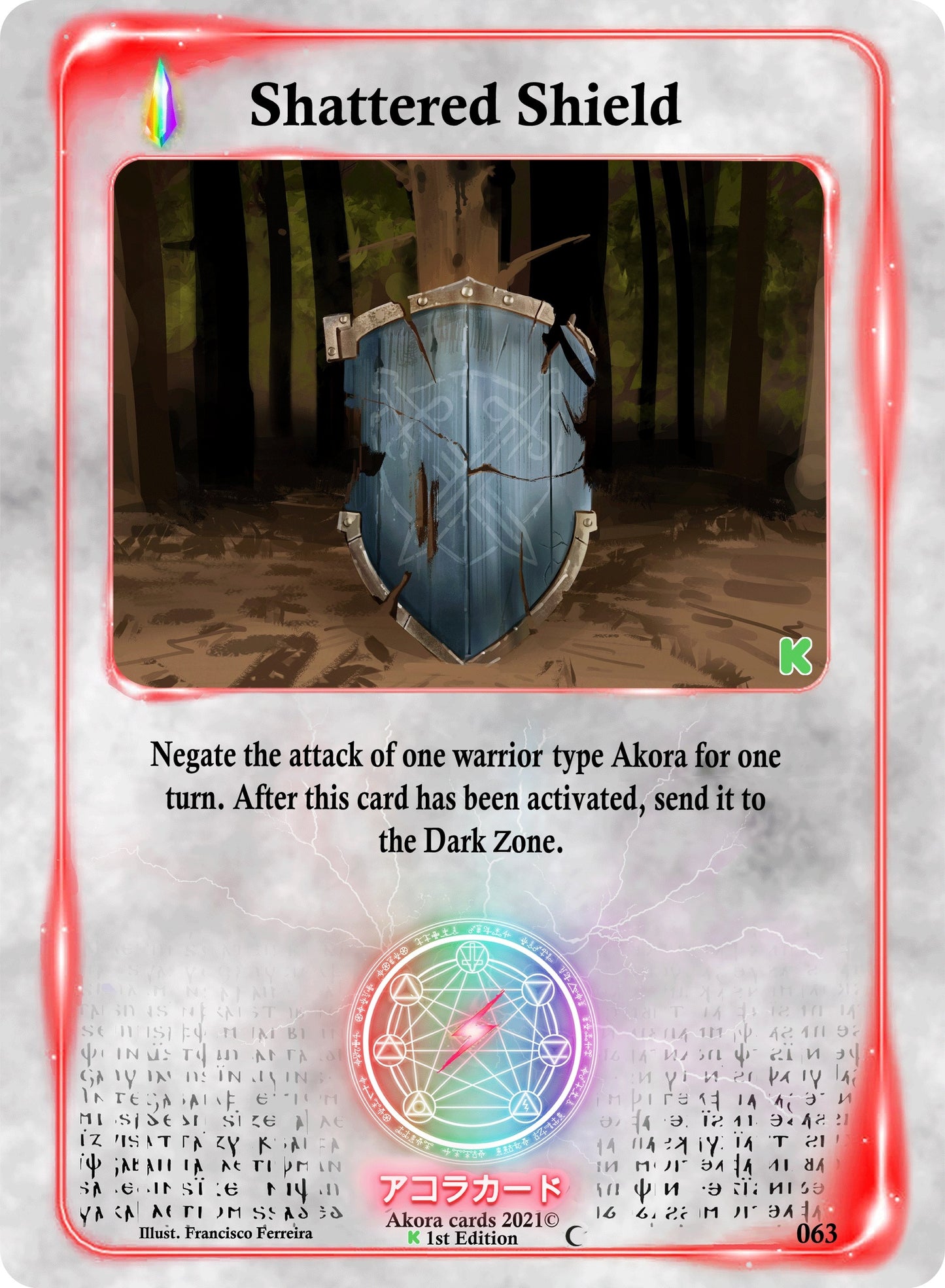 Shattered Shield (63) (SWKE) - Akora TCG Single