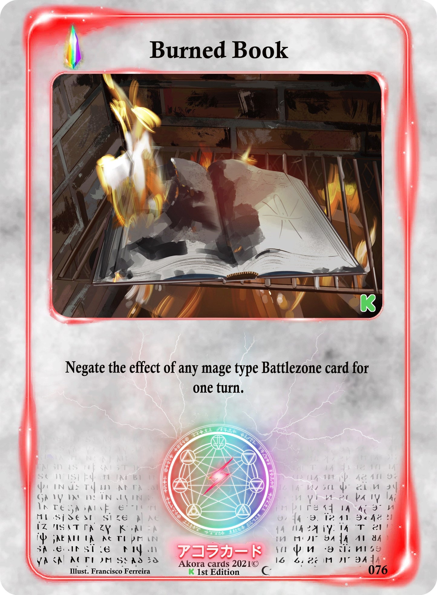 Burned Book (76) (SWKE) - Akora TCG Single