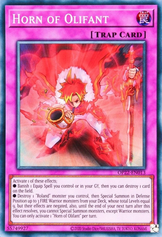 Horn of Olifant (22013) (OP22) - YuGiOh Single