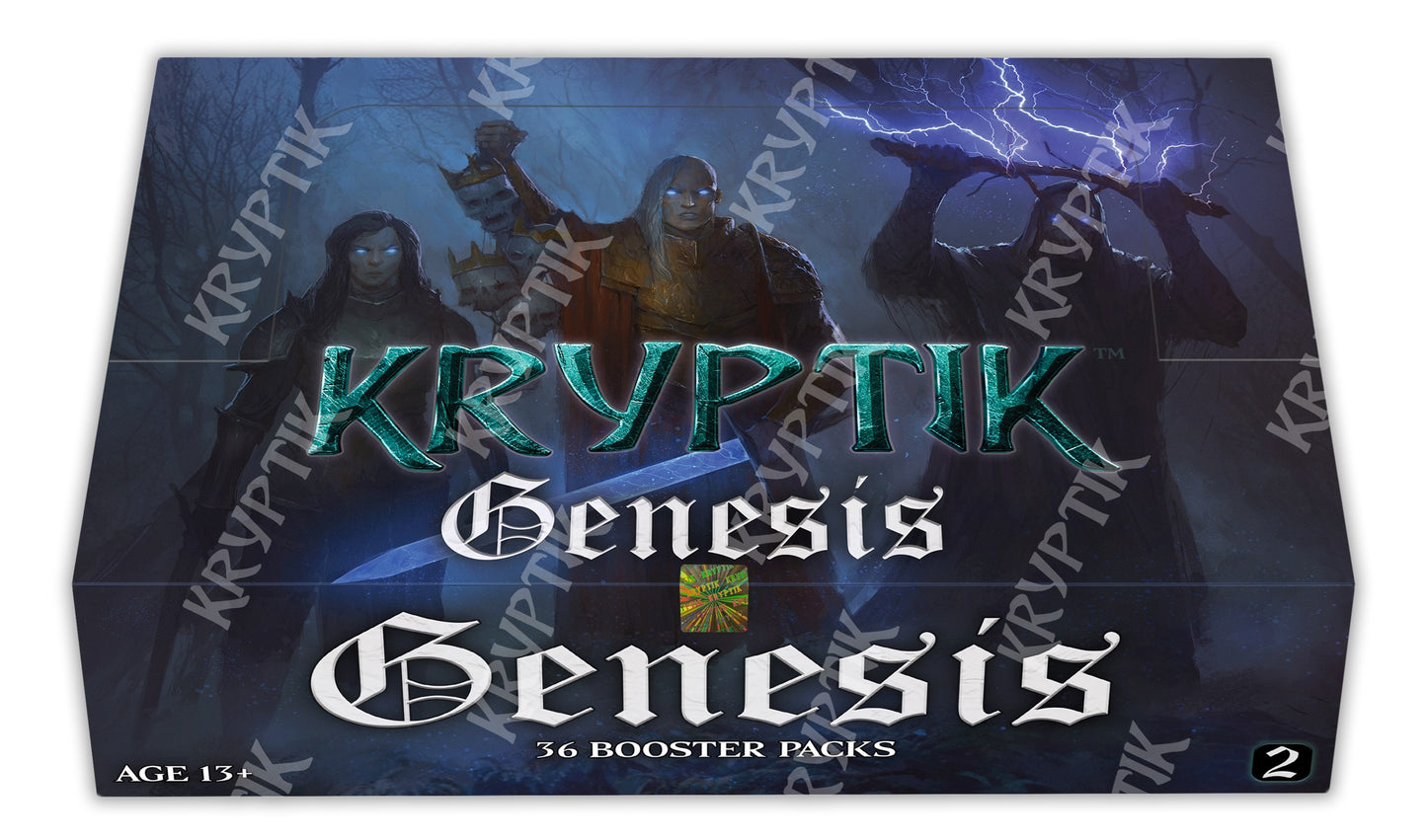 Genesis Wave 2 Booster Box - Kryptik TCG Sealed