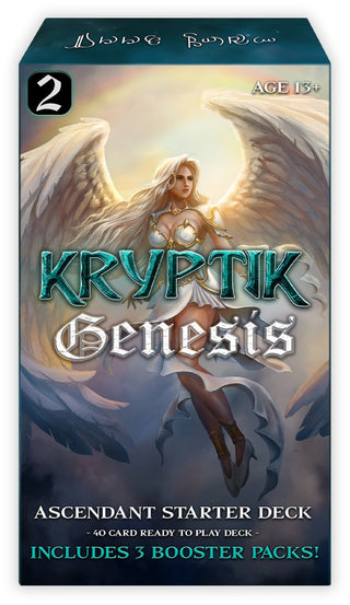 Genesis Wave 2 Ascendant Starter Deck - Kryptik TCG Sealed