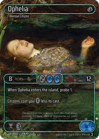 Ophelia (Box Topper) (9) - Kryptik TCG Single