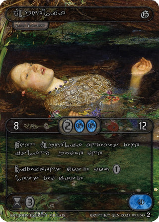 Ophelia (Silver Kryptik Language) (9) - Kryptik TCG Single