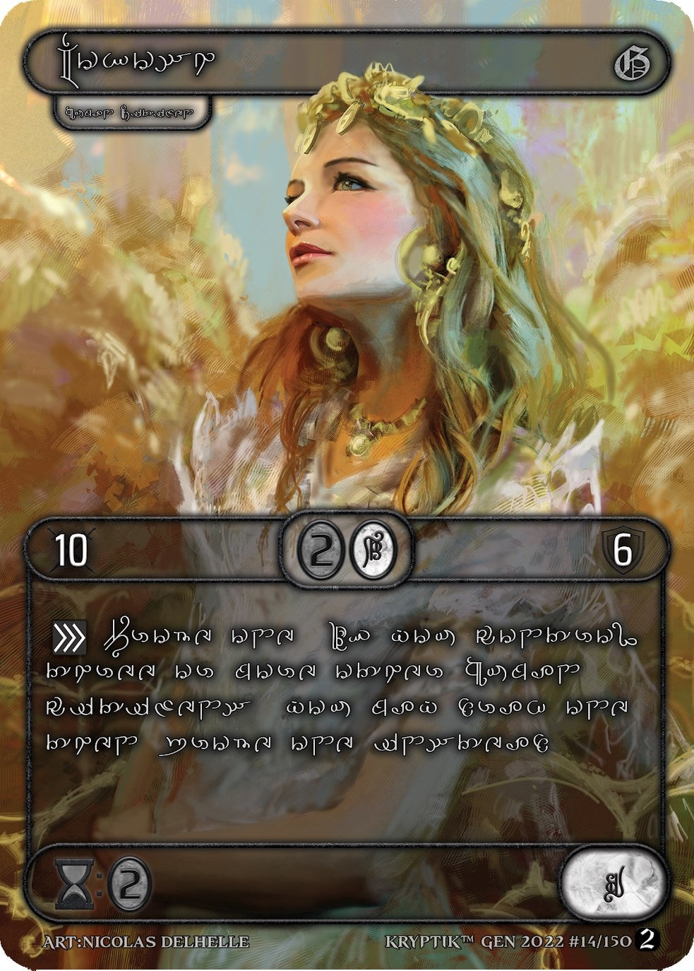 Mokosh (Silver Kryptik Language) (14) - Kryptik TCG Single