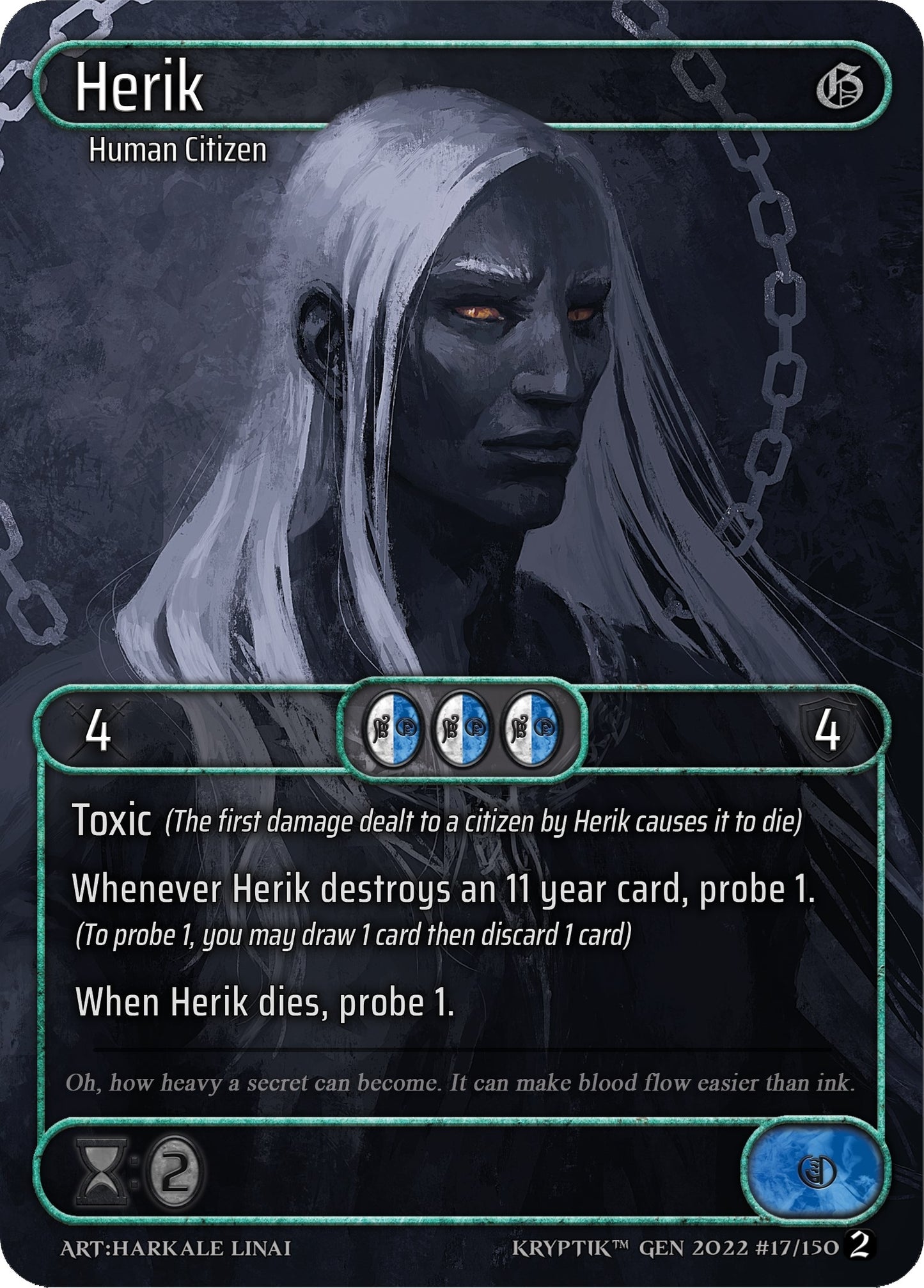 Herik (Box Topper) (17) - Kryptik TCG Single
