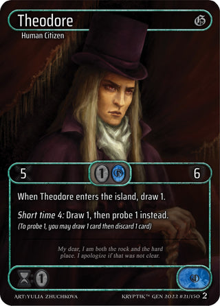 Theodore (Box Topper) (21) - Kryptik TCG Single