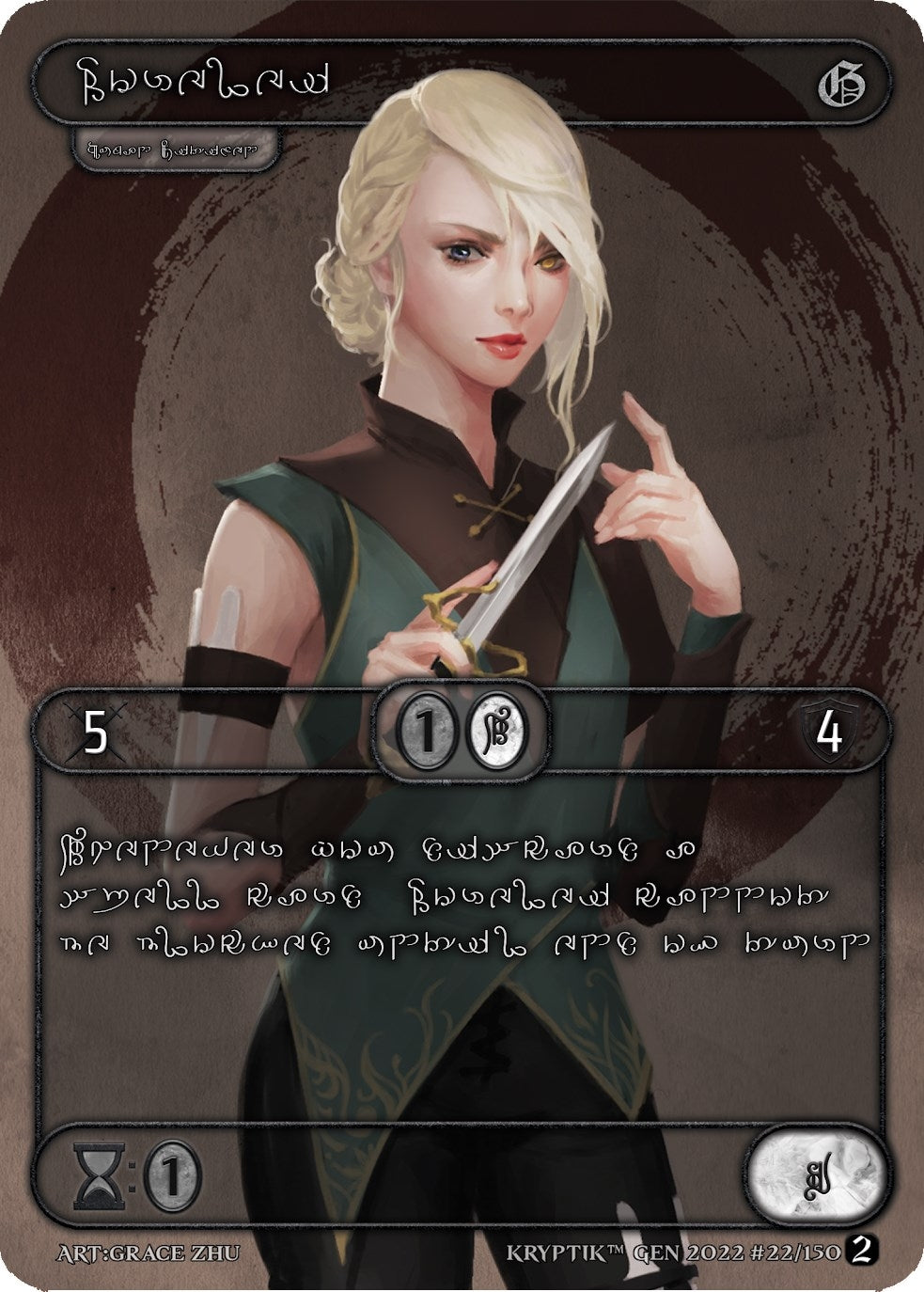 Lorelei (Silver Kryptik Language) (22) - Kryptik TCG Single