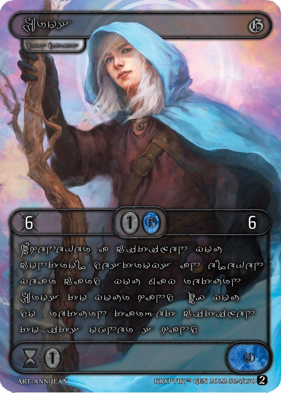 Eros (Silver Kryptik Language) (24) - Kryptik TCG Single
