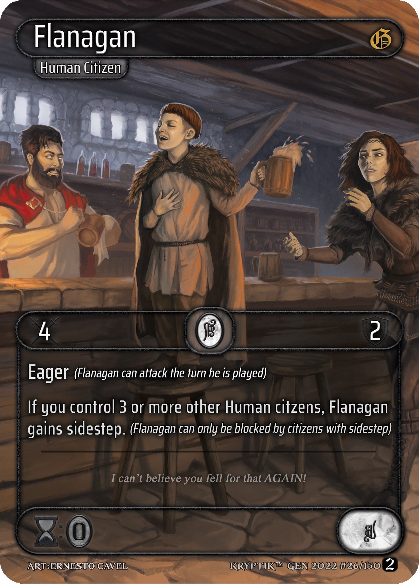Flanagan (26) - Kryptik TCG Single