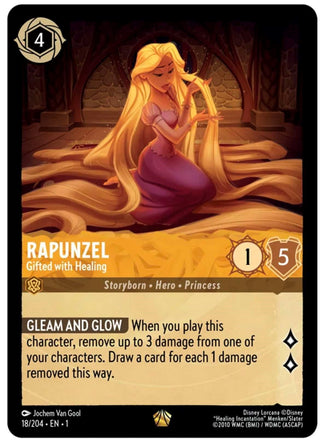 Rapunzel - Gifted with Healing (18) (1) - Disney Lorcana Single