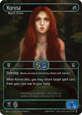 Korina (Box Topper) (69) - Kryptik TCG Single