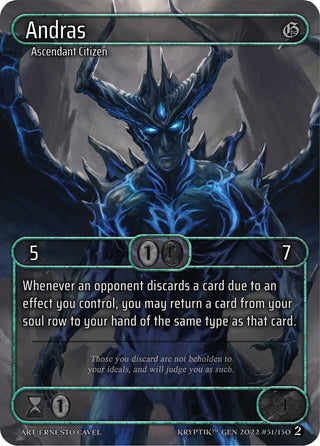 Andras (Box Topper) (51) - Kryptik TCG Single