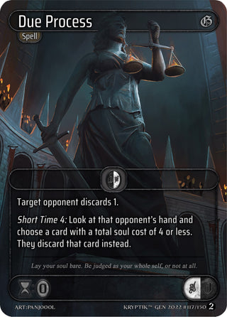 Due Process (117) - Kryptik TCG Single