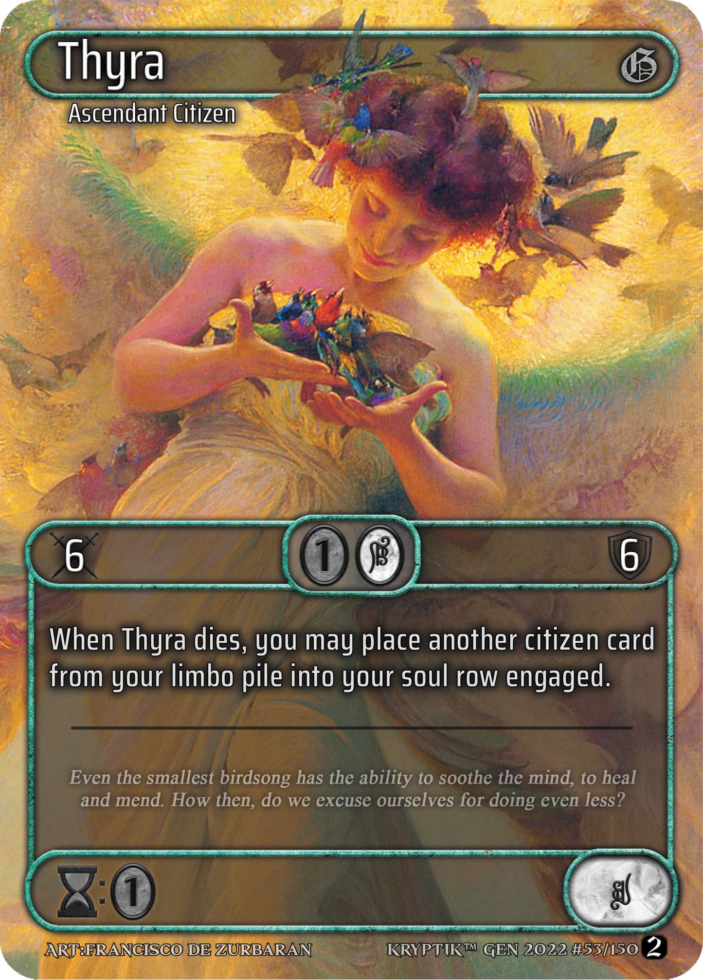 Thyra (Box Topper) (53) - Kryptik TCG Single