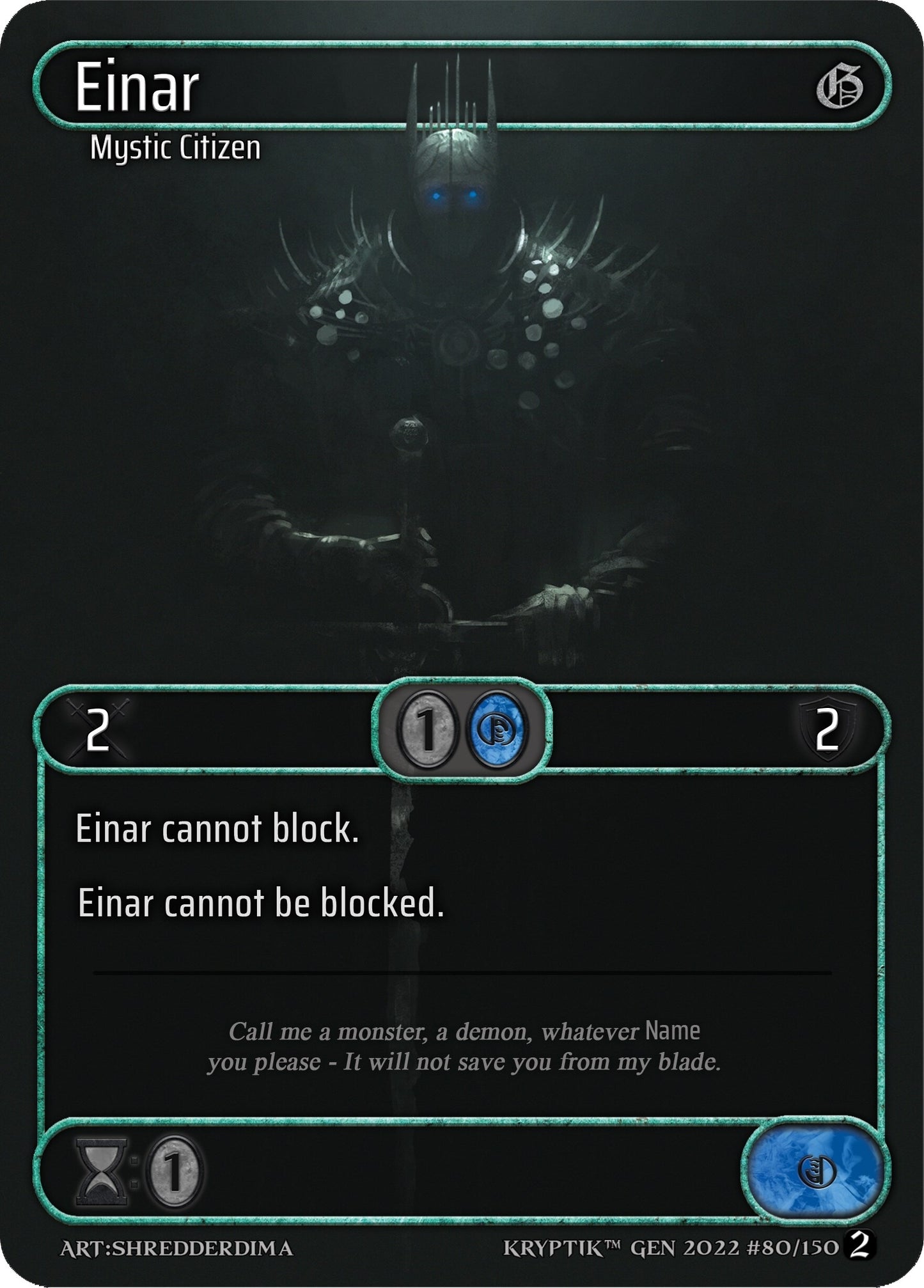Einar (Box Topper) (80) - Kryptik TCG Single