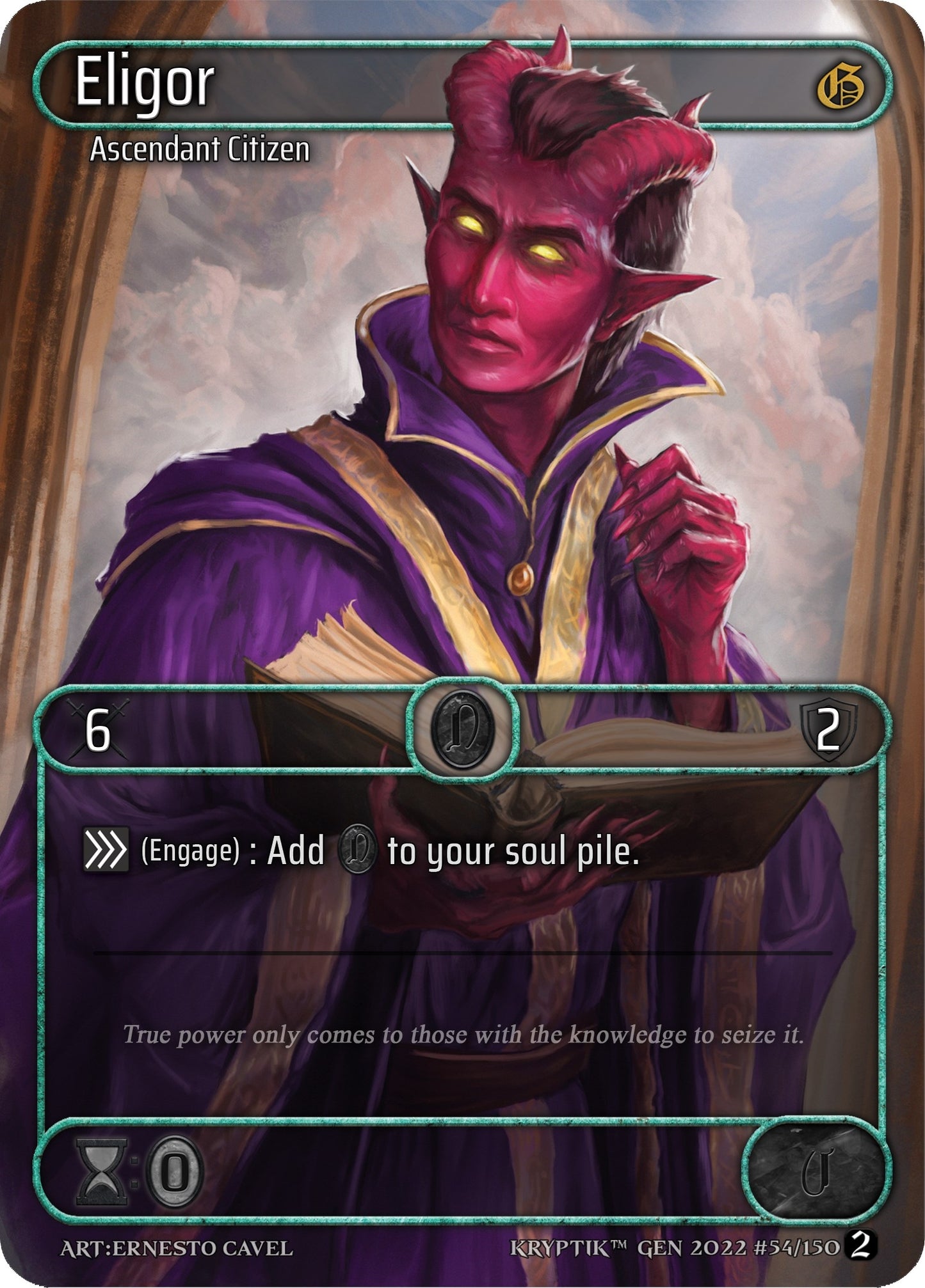 Eligor (Box Topper) (54) - Kryptik TCG Single