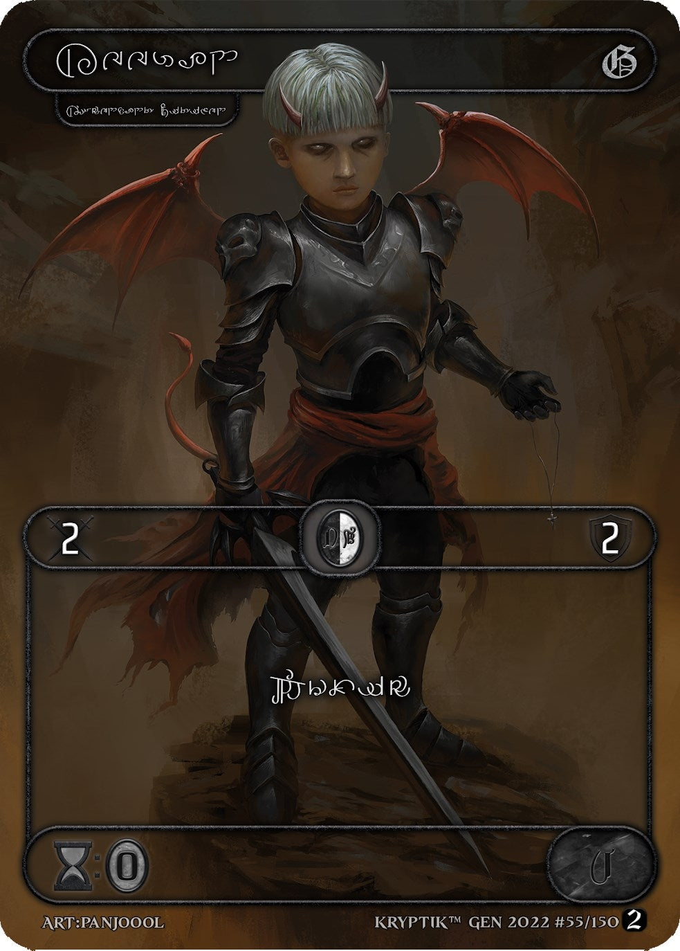Keeran (Silver Kryptik Language) (55) - Kryptik TCG Single