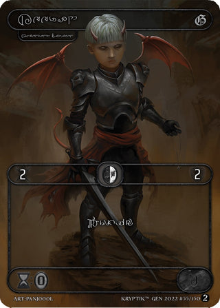 Keeran (Silver Kryptik Language) (55) - Kryptik TCG Single