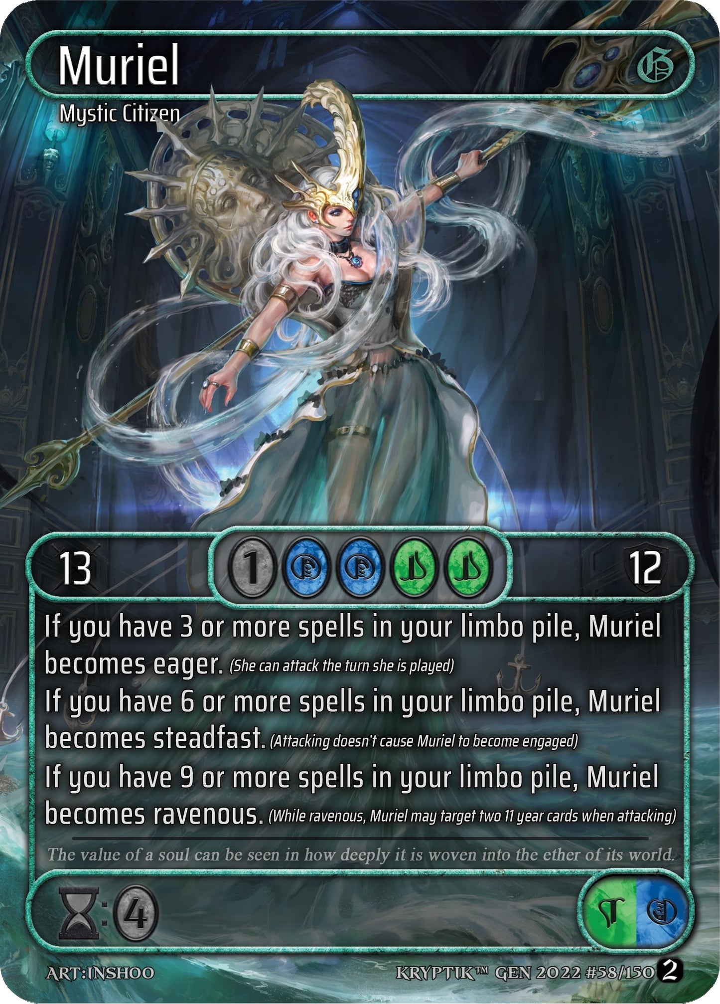 Muriel (Box Topper) (58) - Kryptik TCG Single