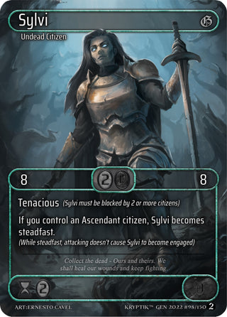 Sylvi (Box Topper) (98) - Kryptik TCG Single
