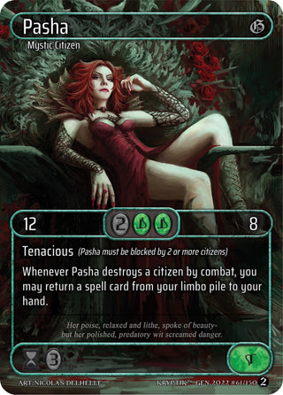 Pasha (Box Topper) (61) - Kryptik TCG Single