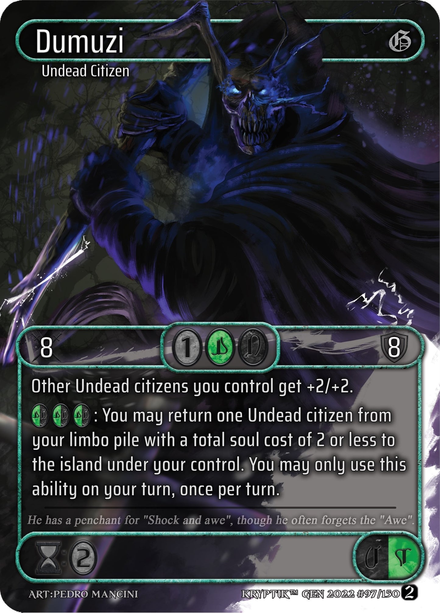 Dumuzi (Box Topper) (97) - Kryptik TCG Single