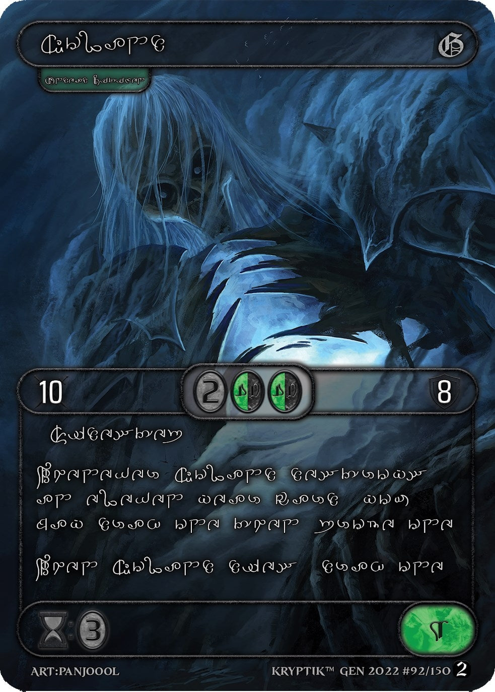 Noland (Silver Kryptik Language) (92) - Kryptik TCG Single